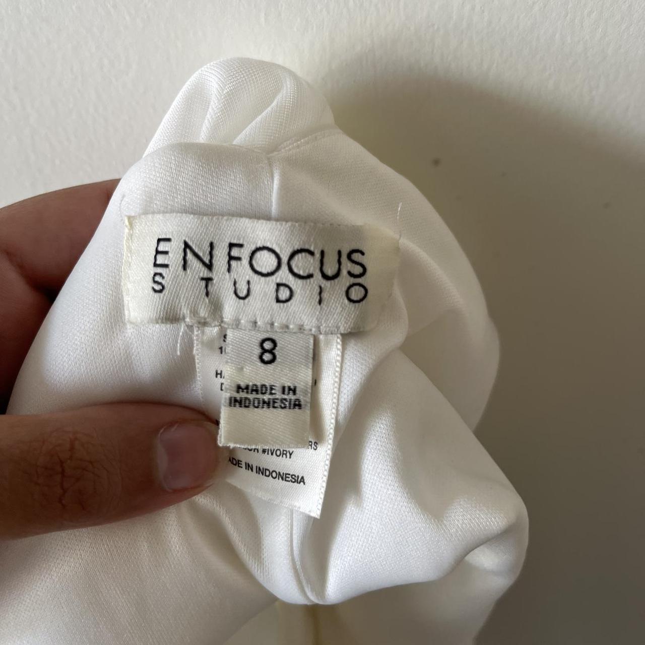 Enfocus Studio Women's White Dress (4)