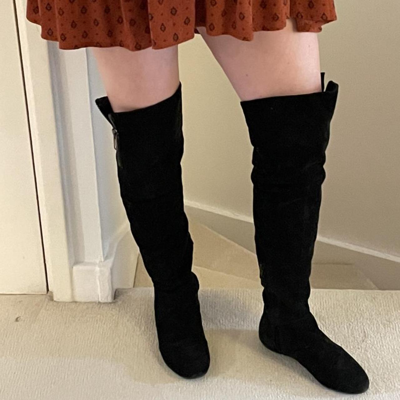 Sam edelman black over the 2024 knee boots