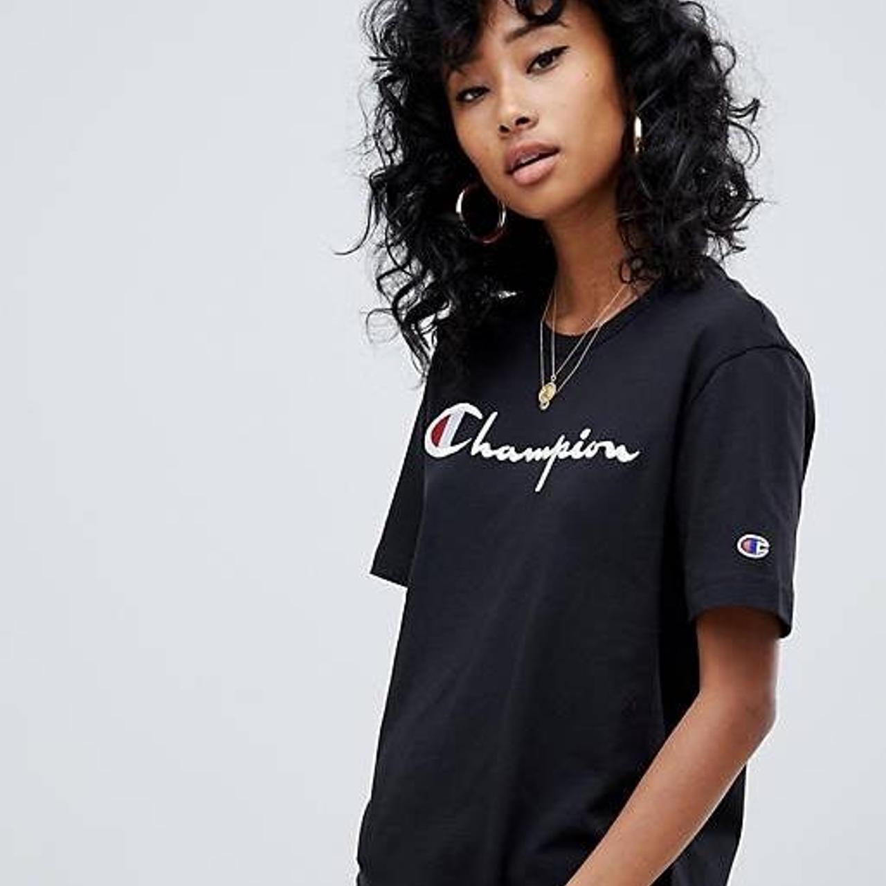 Oversized champion t shirt hotsell