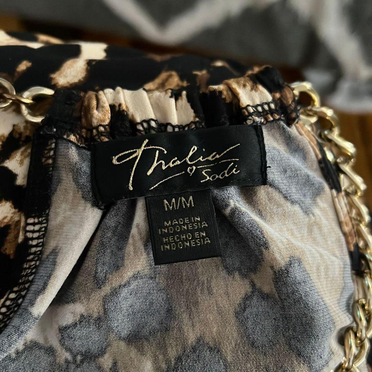 Product Image 3 - Thalia Animal Print Top Size