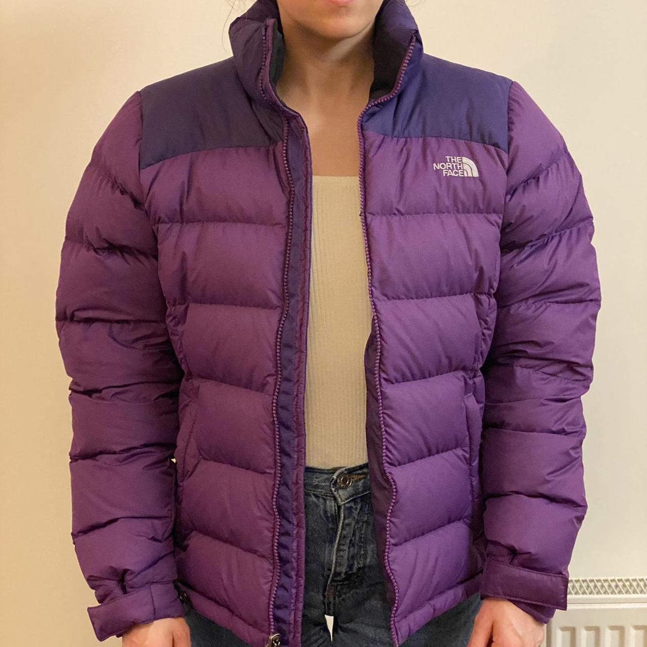 north face coat depop