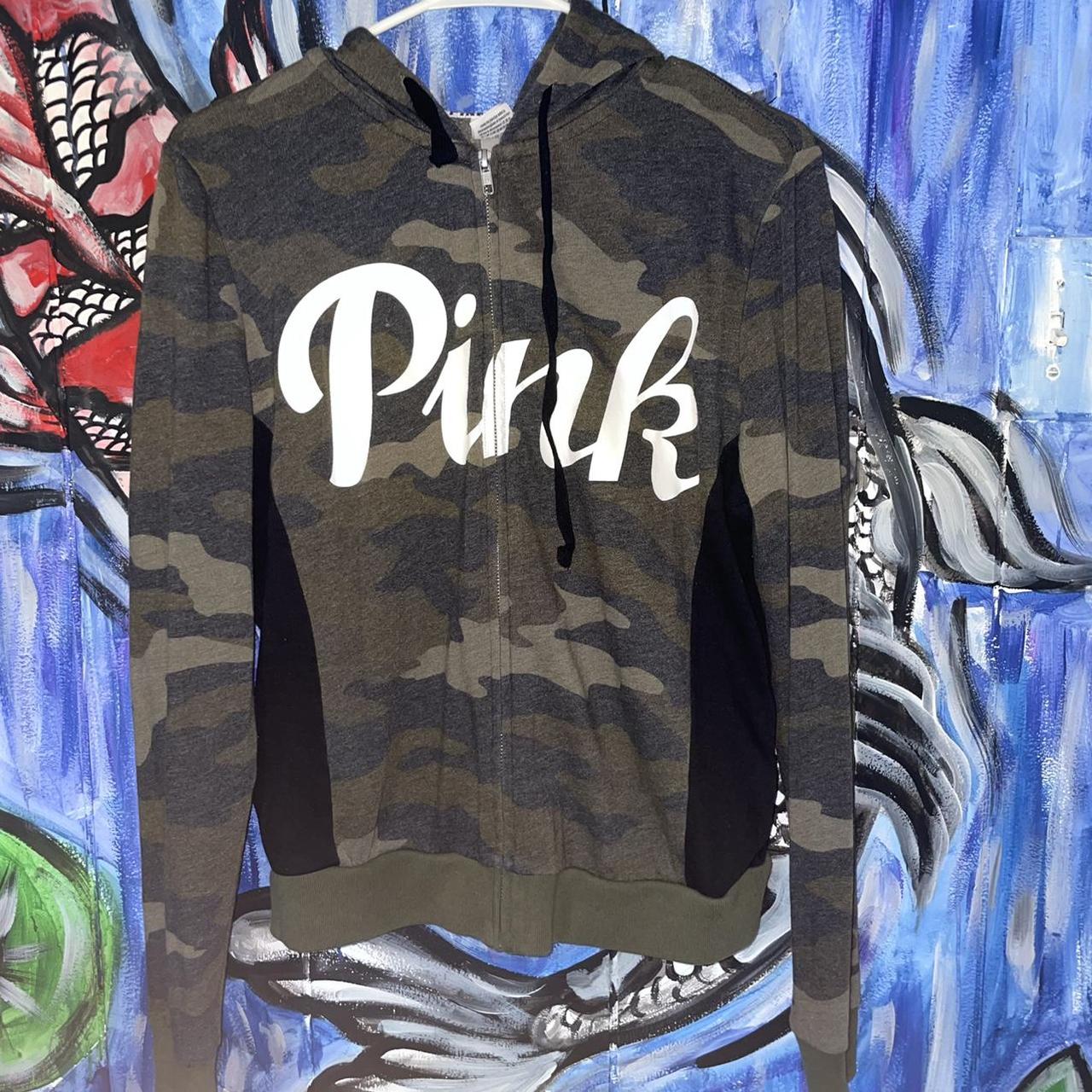 Victoria secret pink outlet camo jacket