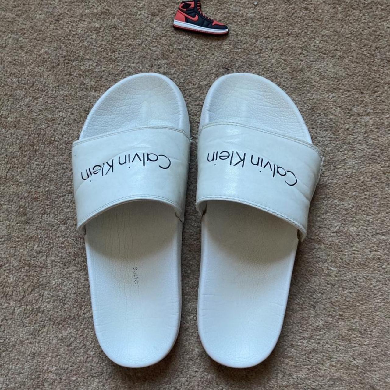 calvin klein sliders sale