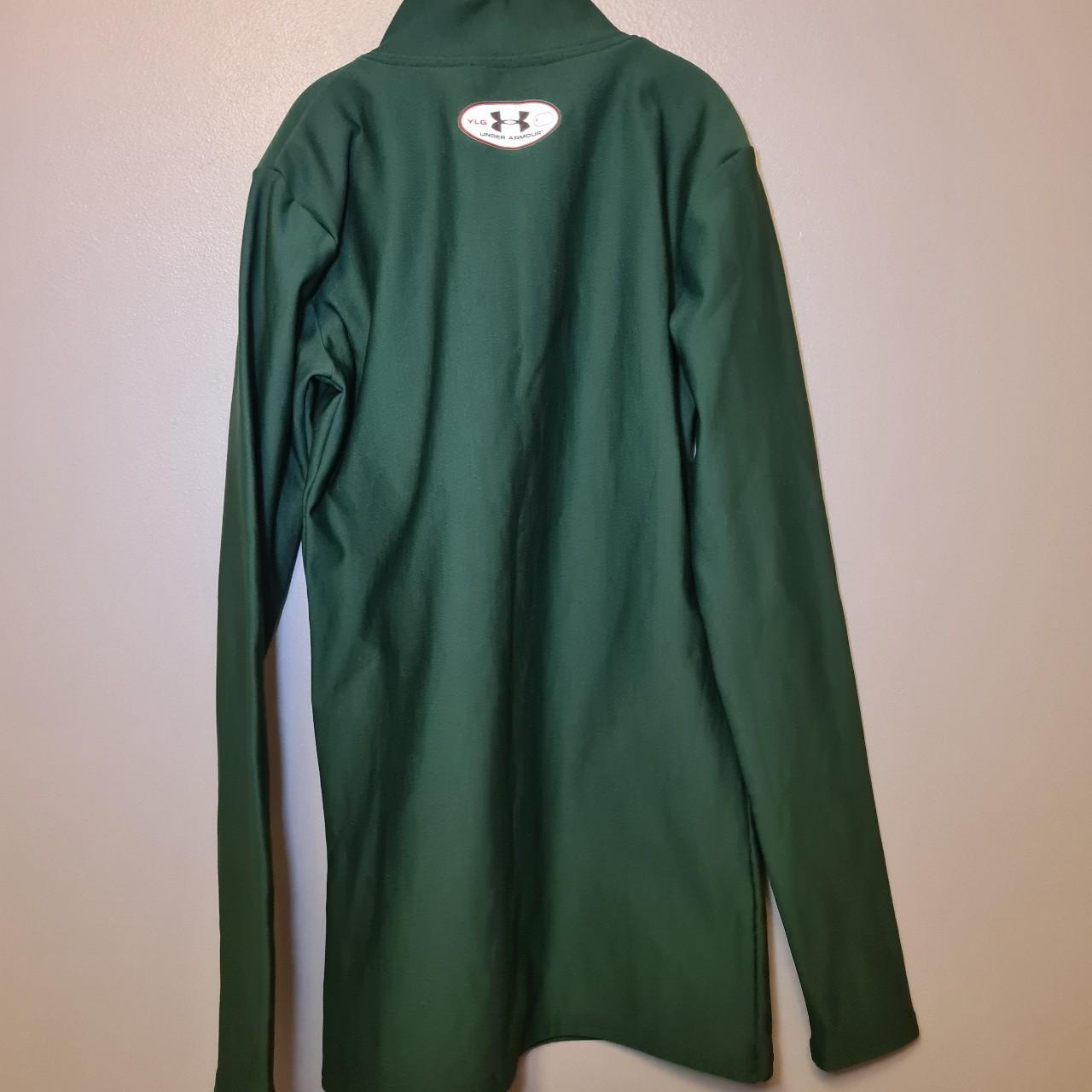 UNDER ARMOUR BASE LAYER GREEN SIZE YLG (GIRLS... Depop
