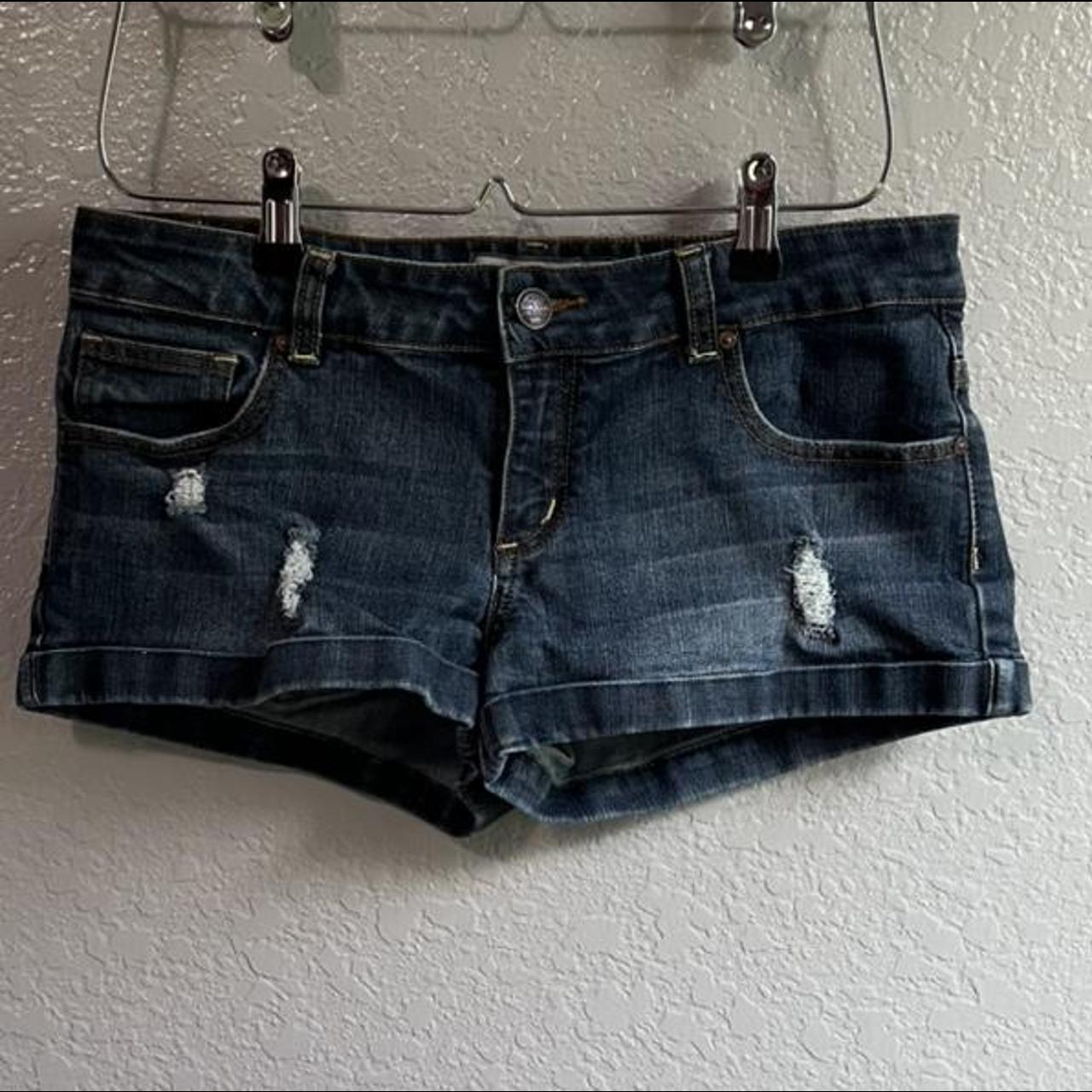 Product Image 1 - Y2K super low jean shorts
