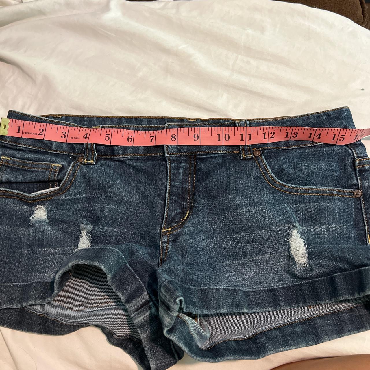 Product Image 2 - Y2K super low jean shorts