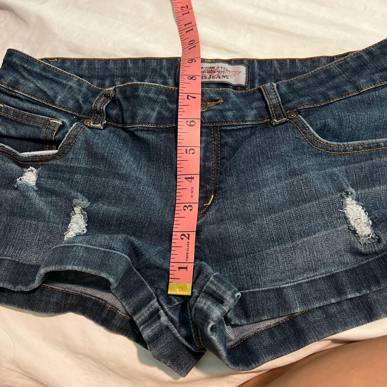 Product Image 3 - Y2K super low jean shorts