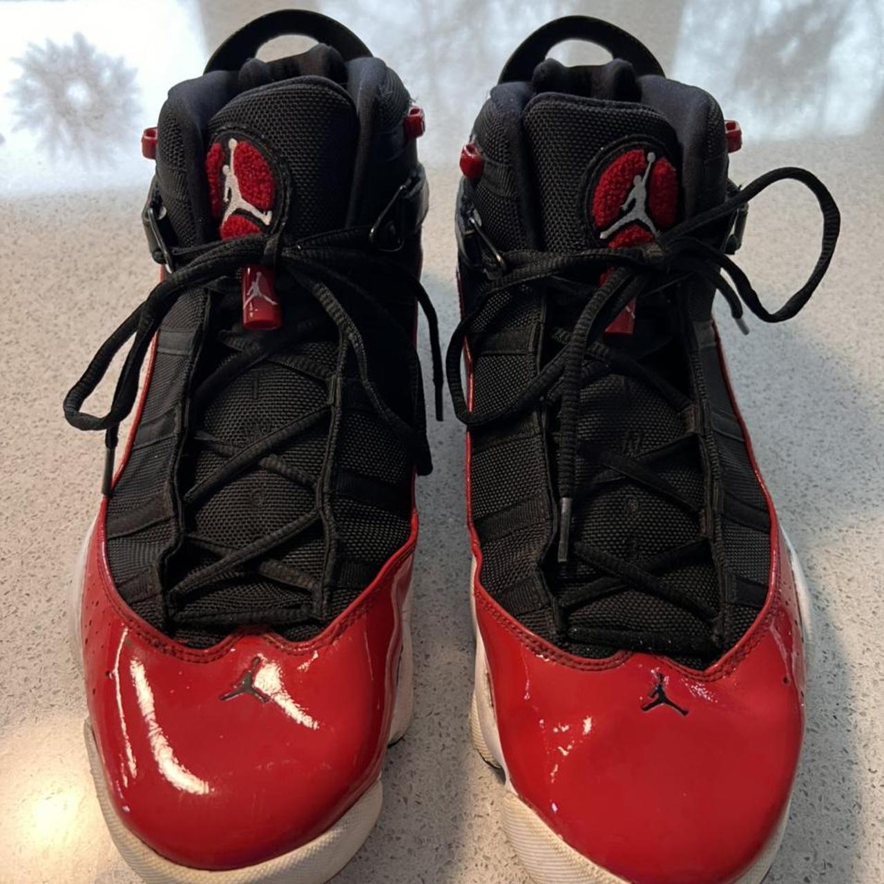 jordan 6 rings fitness red