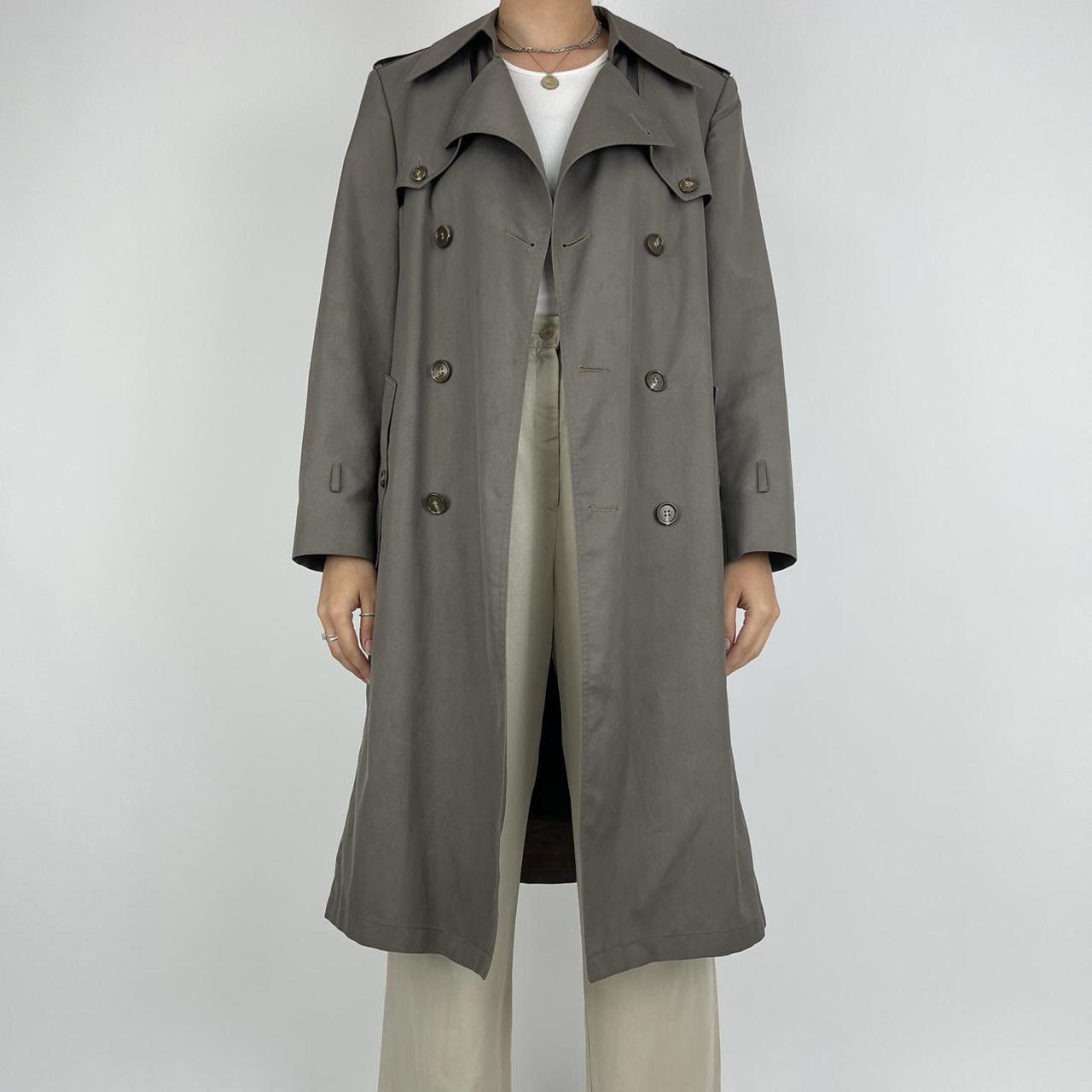 Christian Dior monsieur trench coat mac brown... - Depop