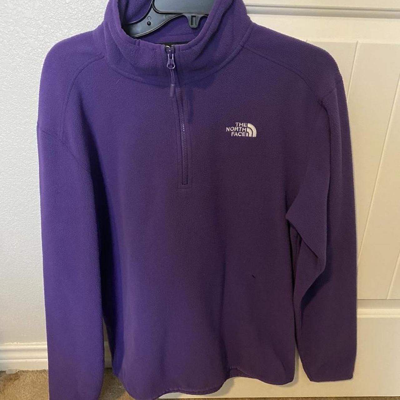 Mens North Face Half Zip Fleece Sweater Size Medium Depop