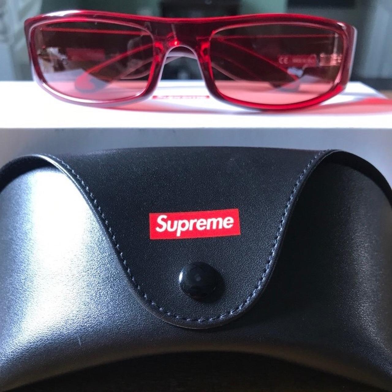 Supreme red Astro sunglasses SS18 , New with box and...