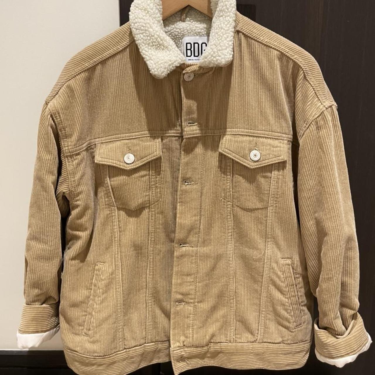 bdg sherpa corduroy jacket