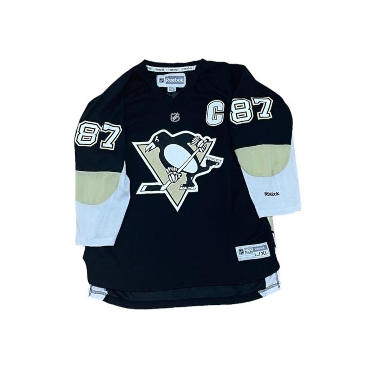 PITTSBURG PENGUINS ICE HOCKEY SPORT JERSEY "CROSBY"... Depop
