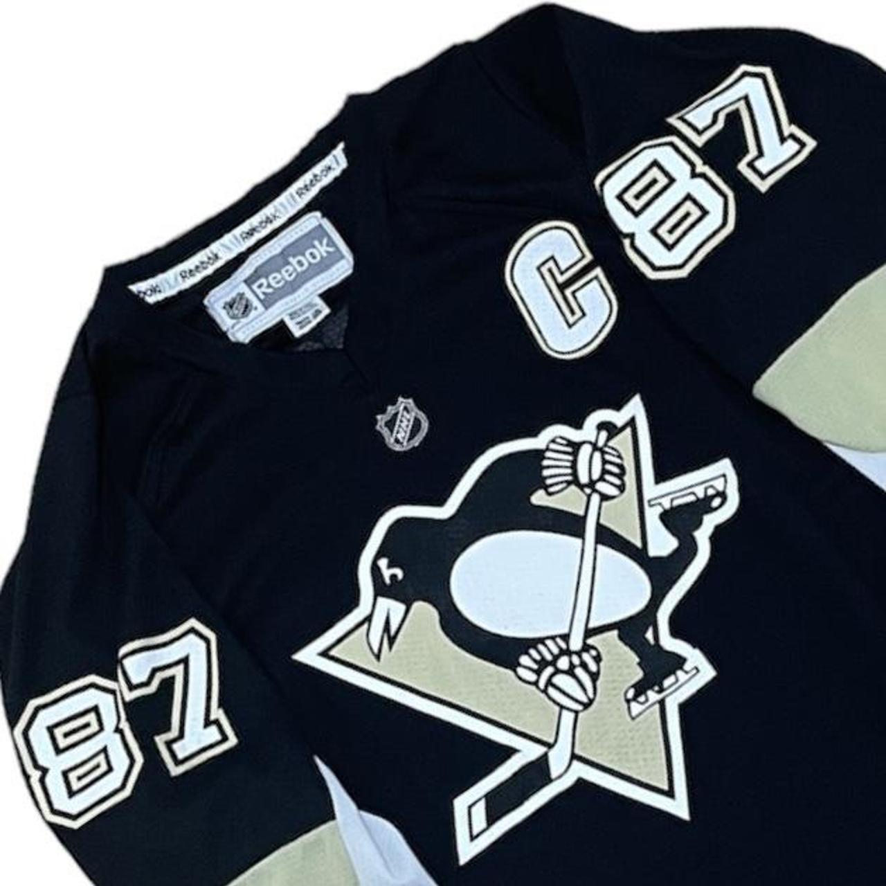 PITTSBURG PENGUINS ICE HOCKEY SPORT JERSEY "CROSBY"... Depop