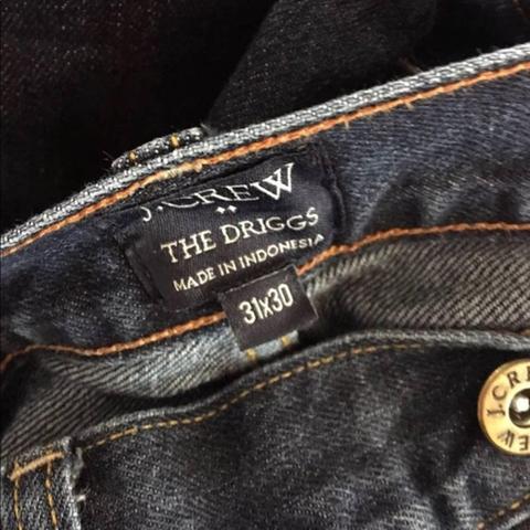 The driggs sales j crew jeans