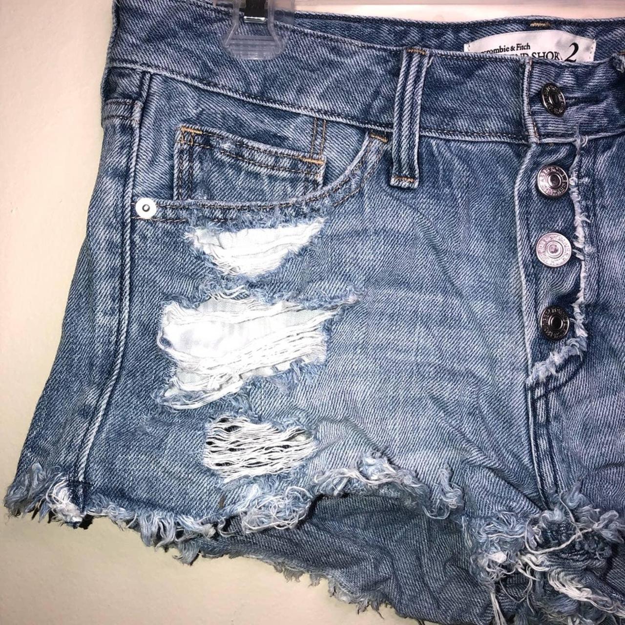 Abercrombie & Fitch Low Rise Distressed Boyfriend... - Depop