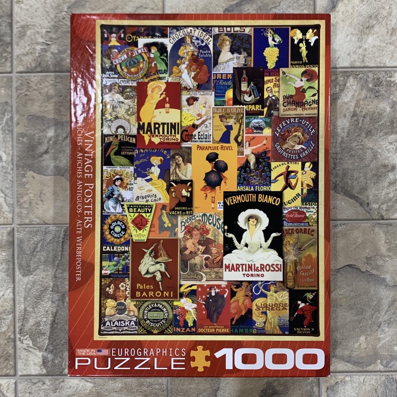 EuroGraphics: Vintage Posters: 1000 Piece Puzzle