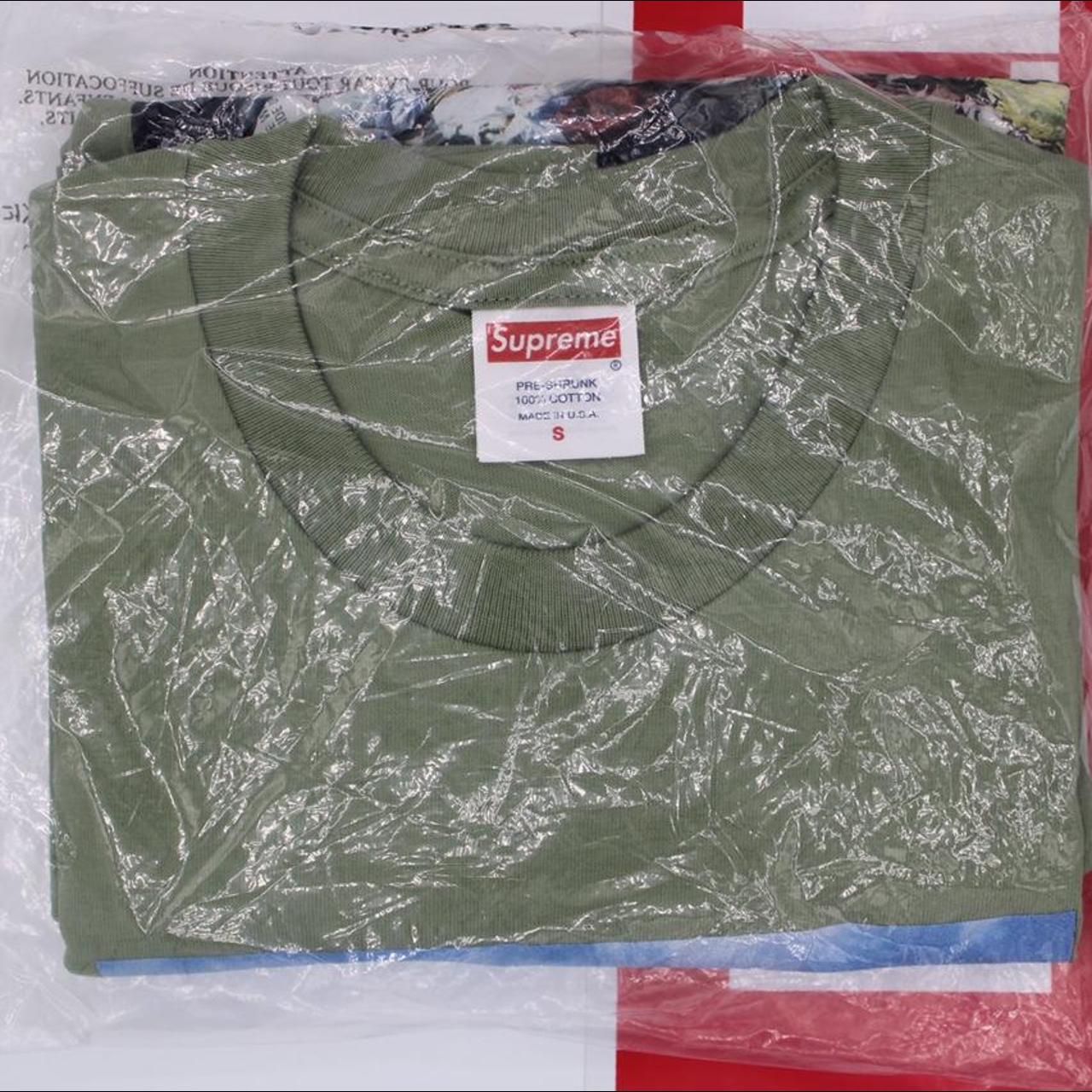 Supreme good Tee “American Trash” Light Olive Size XL FW22