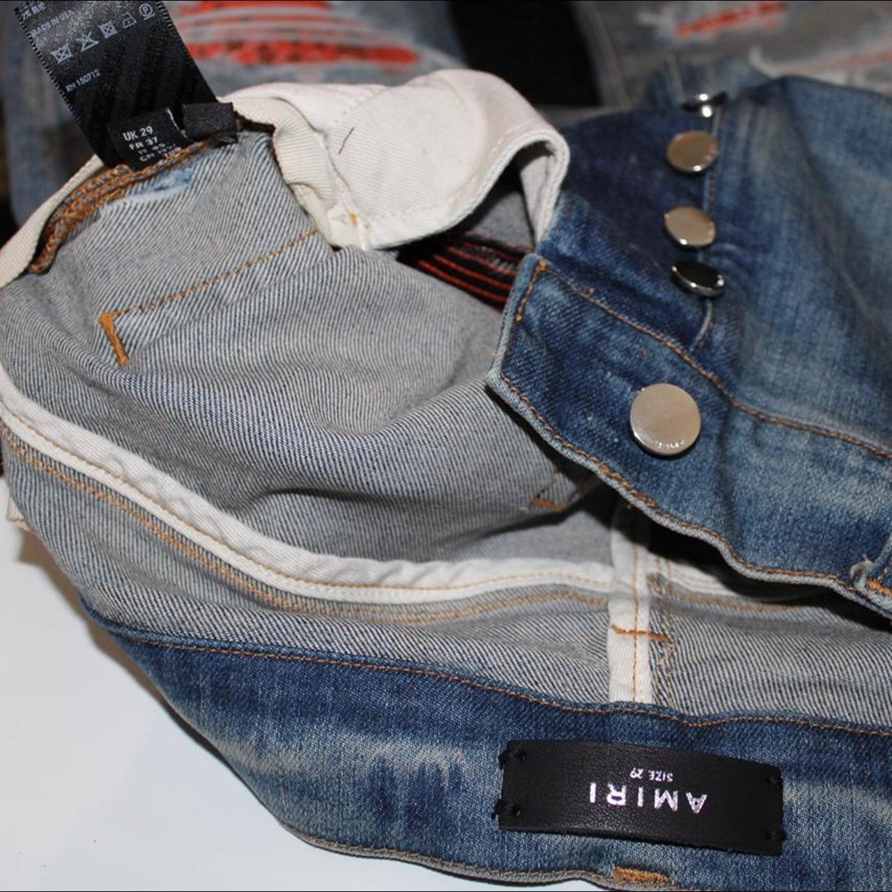 Product Image 3 - Amiri bandana skinny jeans

Details
Inseam: 34"
Rise:
