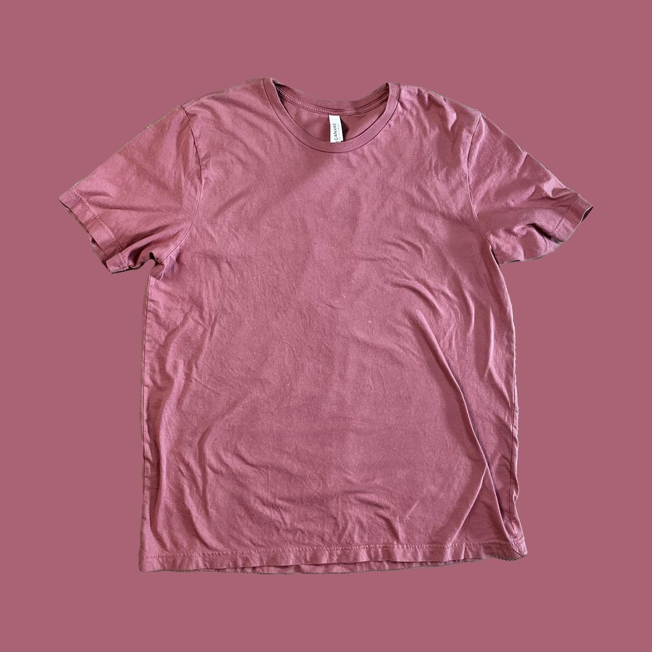 Primark Men's Pink and Red Tshirt Depop