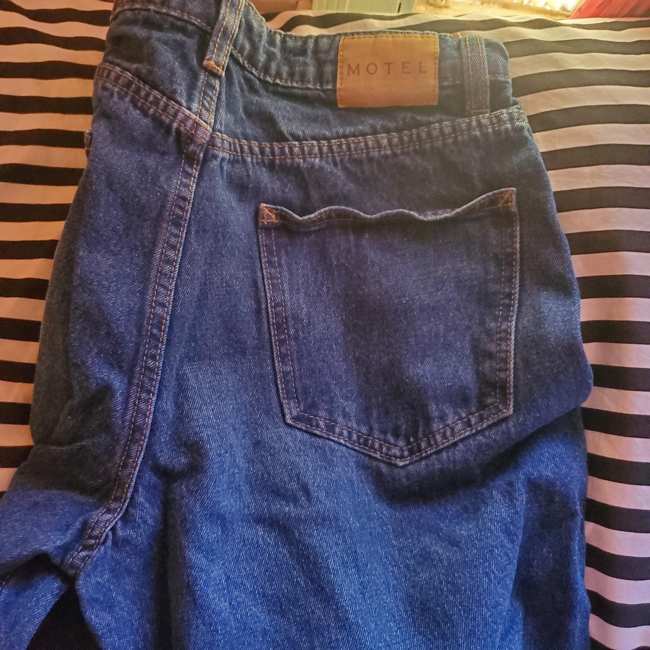 Motel jeans. Size medium. Super cute and are wide... - Depop