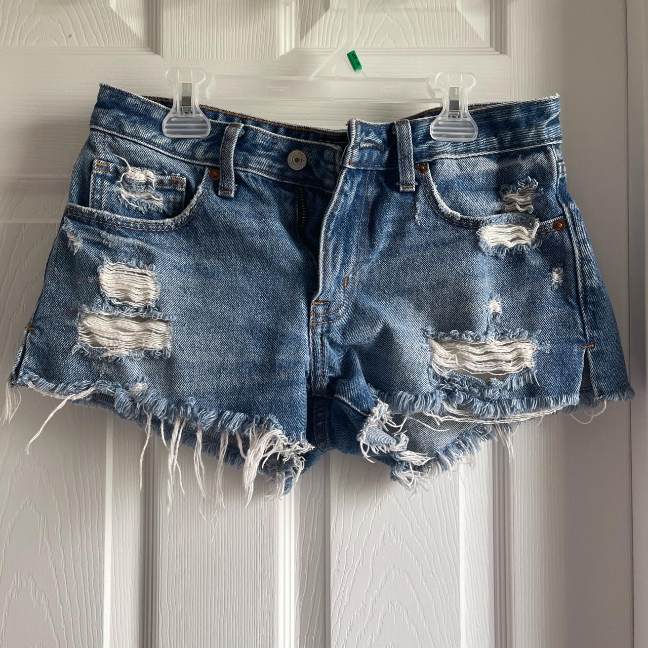 Abercrombie & Fitch Low Rise Shorts DEPOP PAYMENTS... - Depop