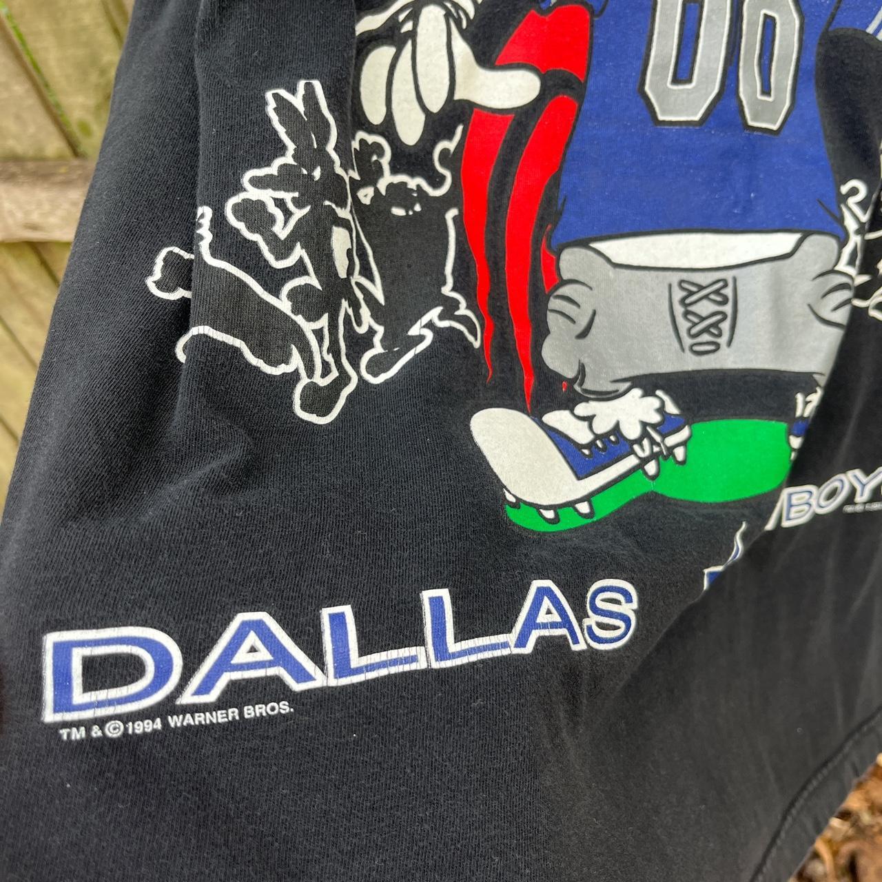 Dallas Cowboys Shirt Vintage 1994 NFL Cowboys Football T-Shirt Cowboys  Looney Tunes Football Team Shirt American Football Shirt - Trendingnowe