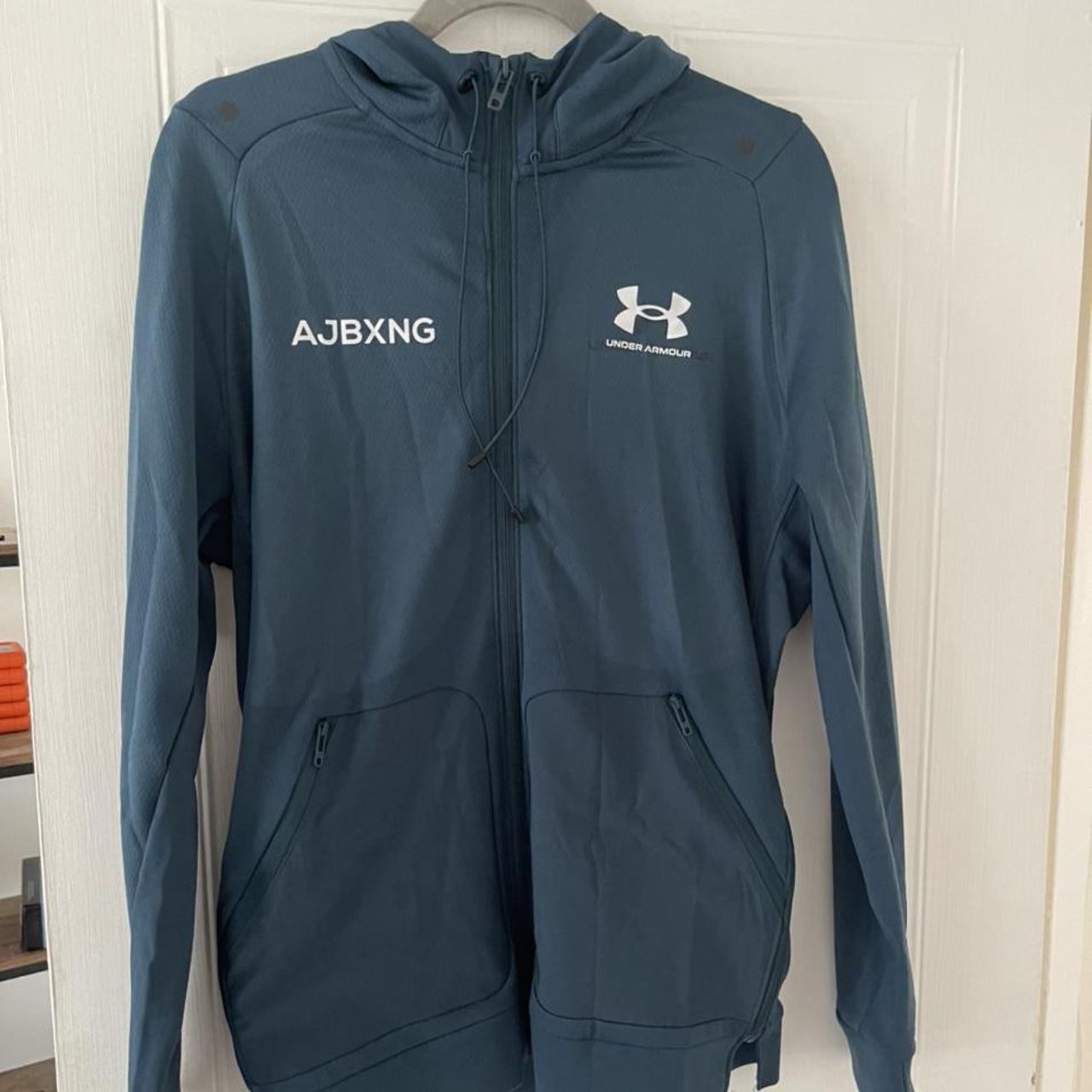 Under armour x AJBXNG size MD Jacket Perfect. Depop