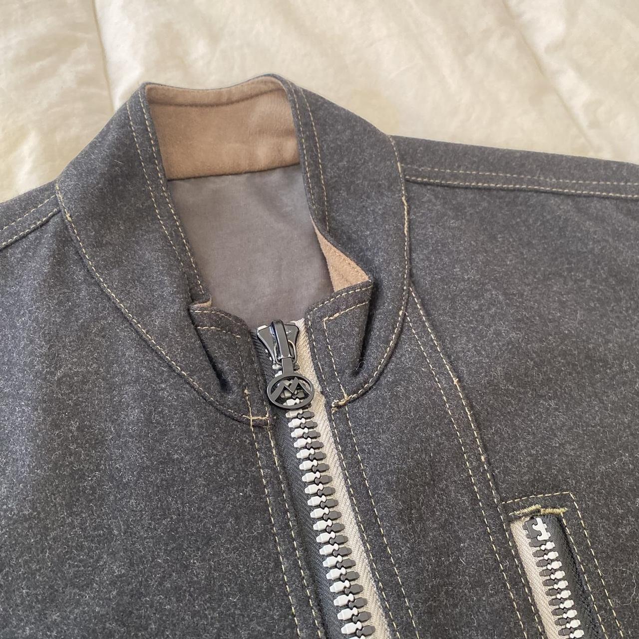 Product Image 4 - Maharishi asymmetrical biker jacket (wool).