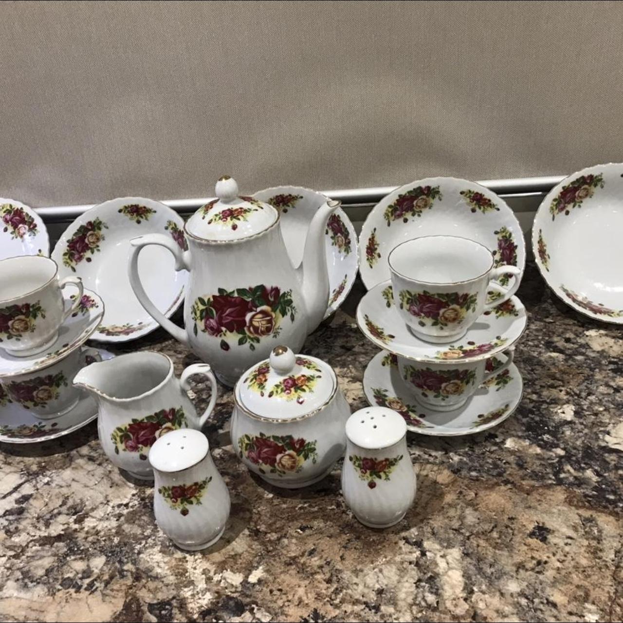 Dinner/Tea Set From Royal Norfolk In Country Roses... Depop