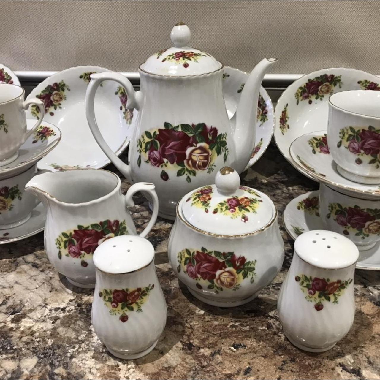 Dinner/Tea Set From Royal Norfolk In Country Roses... Depop