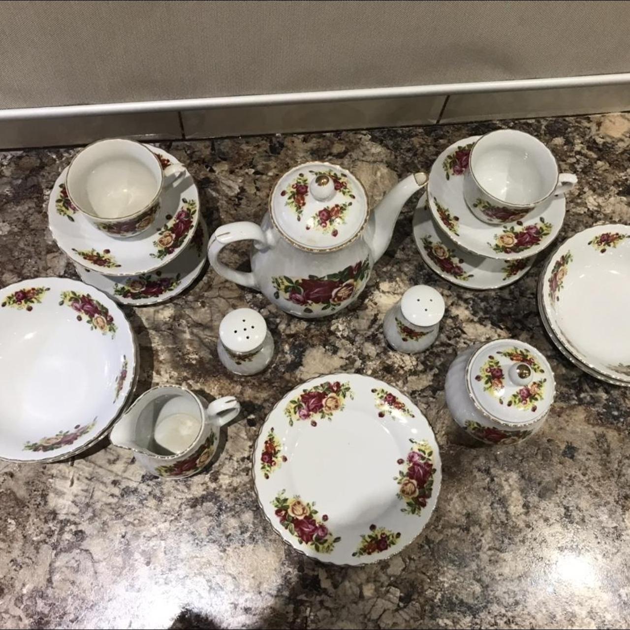 Dinner/Tea Set From Royal Norfolk In Country Roses... Depop