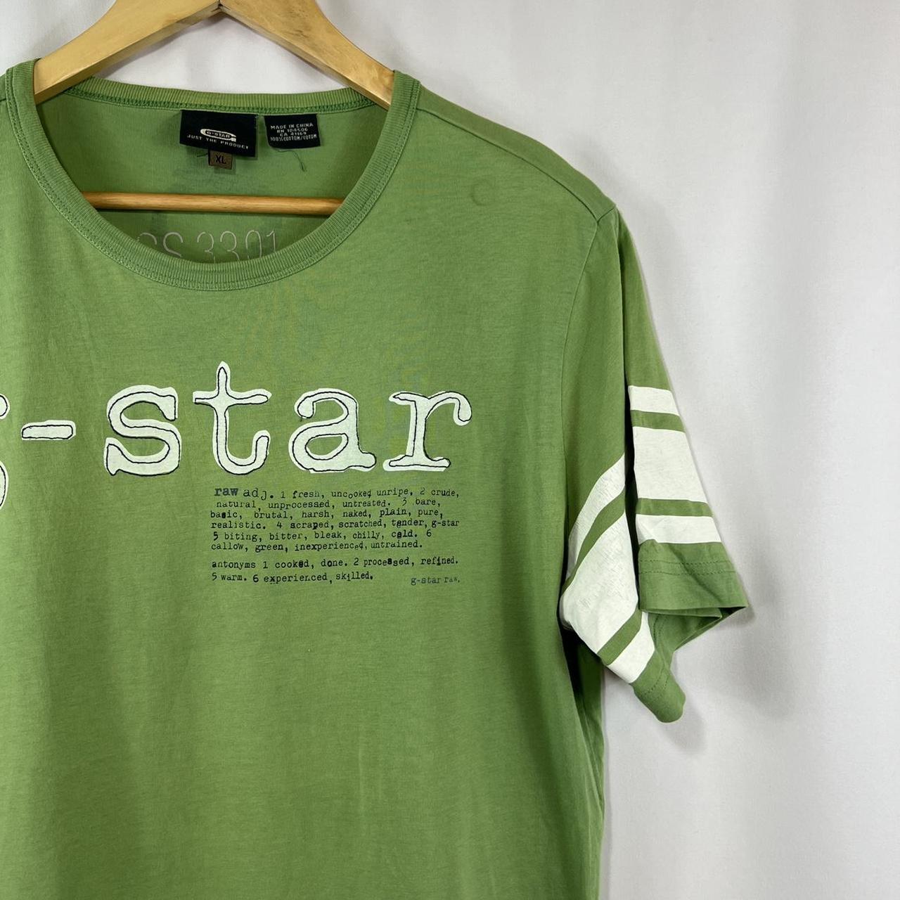 green g star t shirt