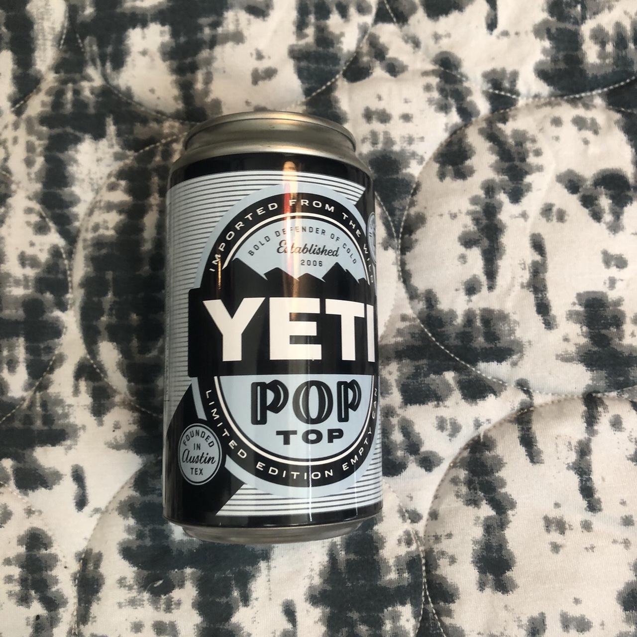 YETI "Pop Top" Stash Can Limited Edition Empty Can Depop