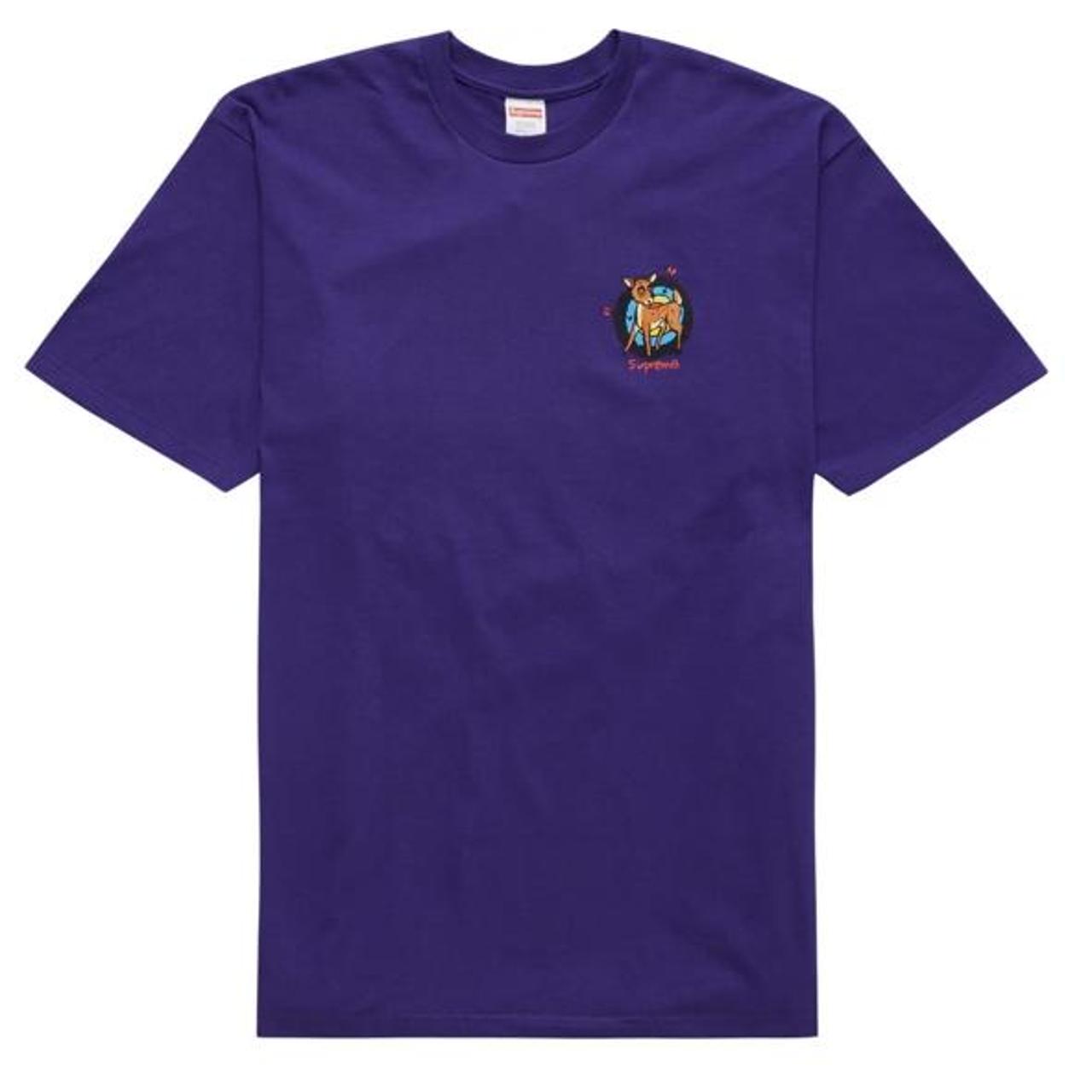 SUPREME Deer Tee SS22. Size Small, Pre-Shrunk. | Depop