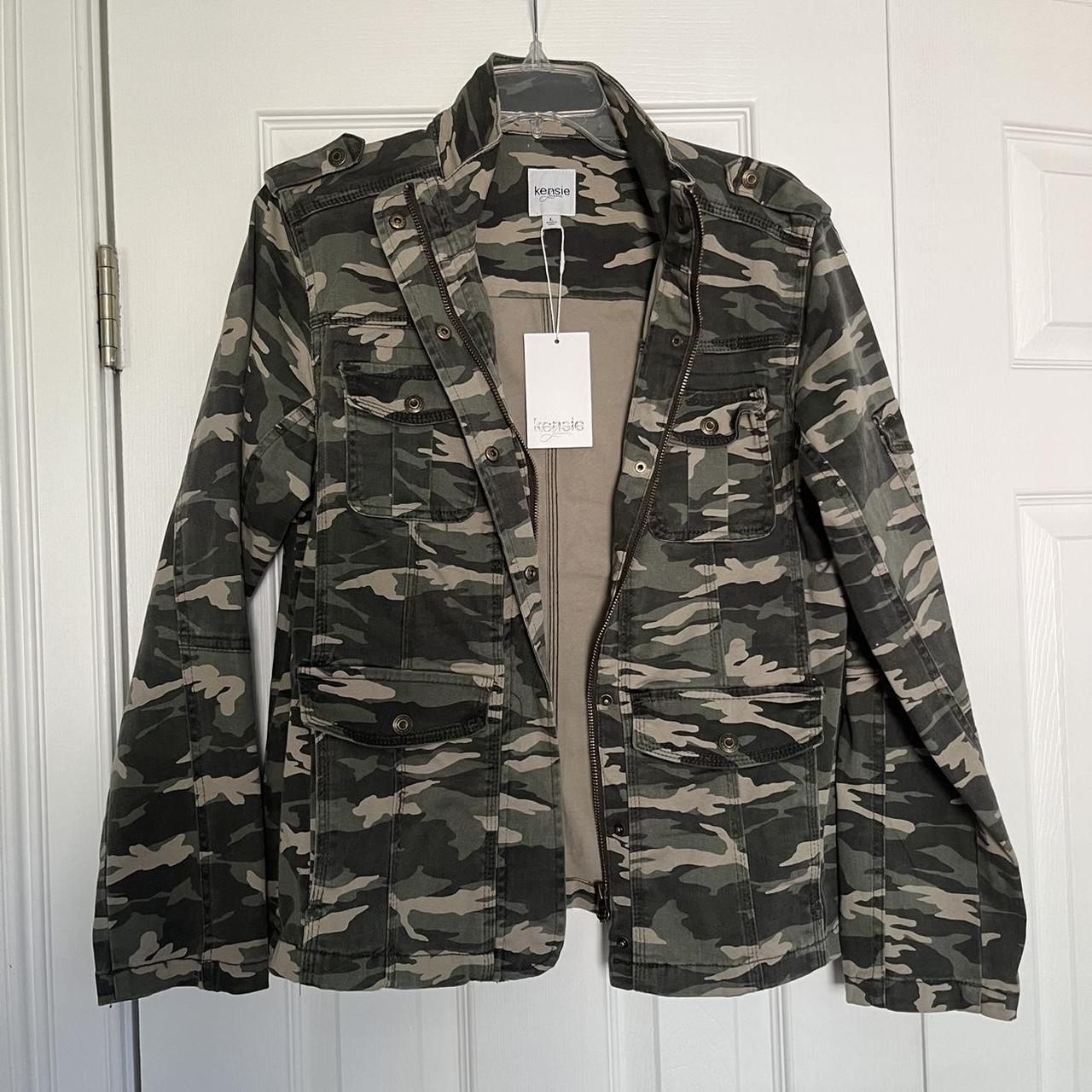 Kensie shop camouflage jacket