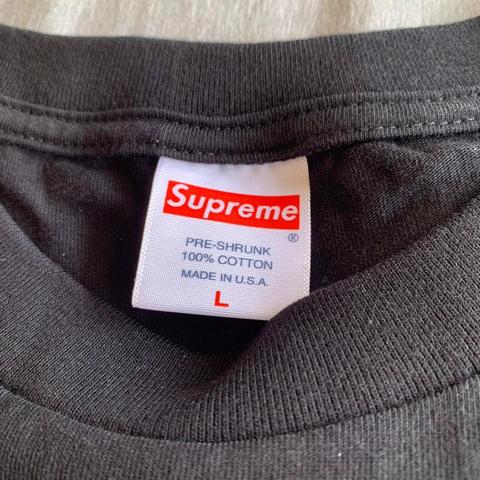 Supreme Black Box Logo Card Holder Travel Trip ID - Depop