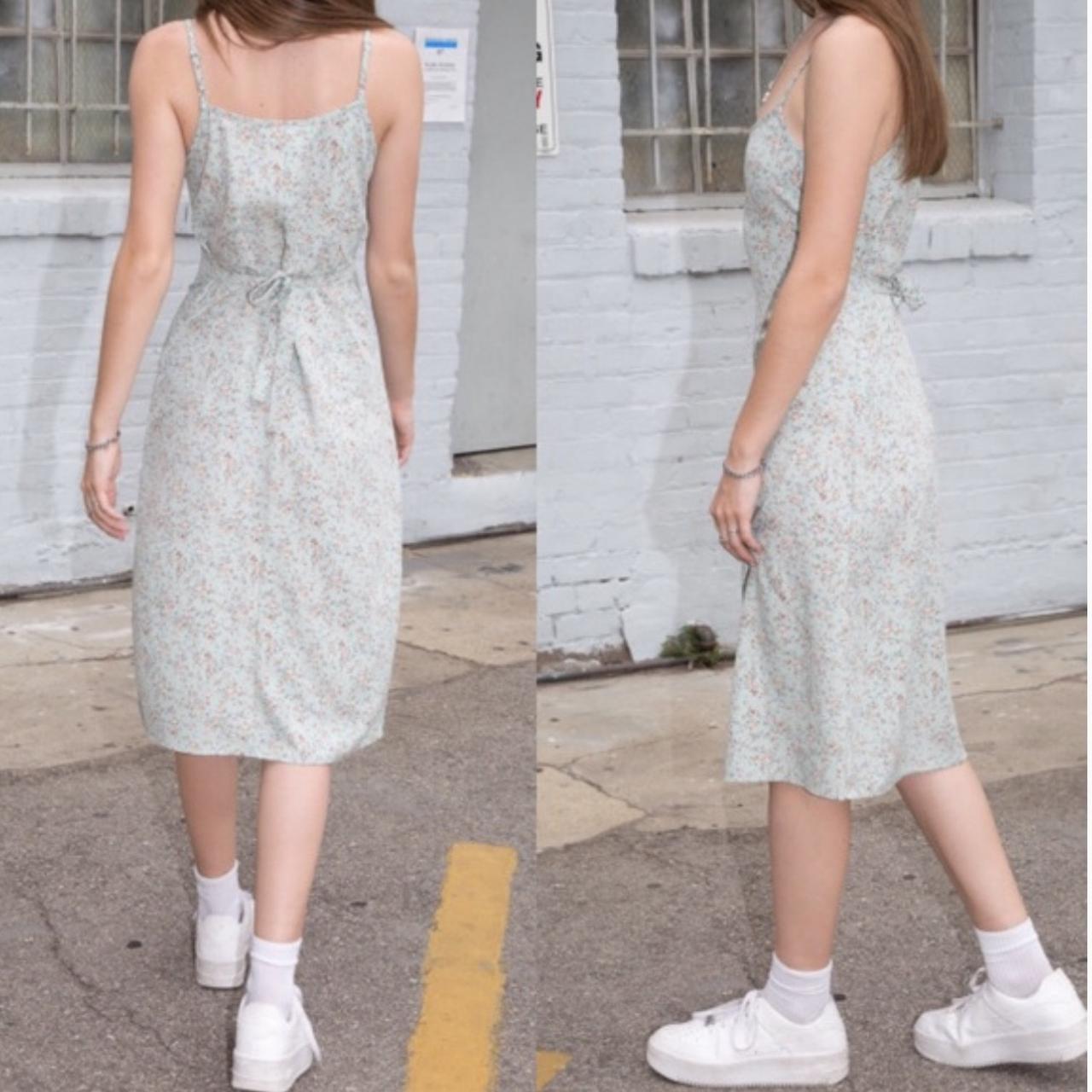 Rare Brandy Melville Paulina Dress Mid length with... Depop