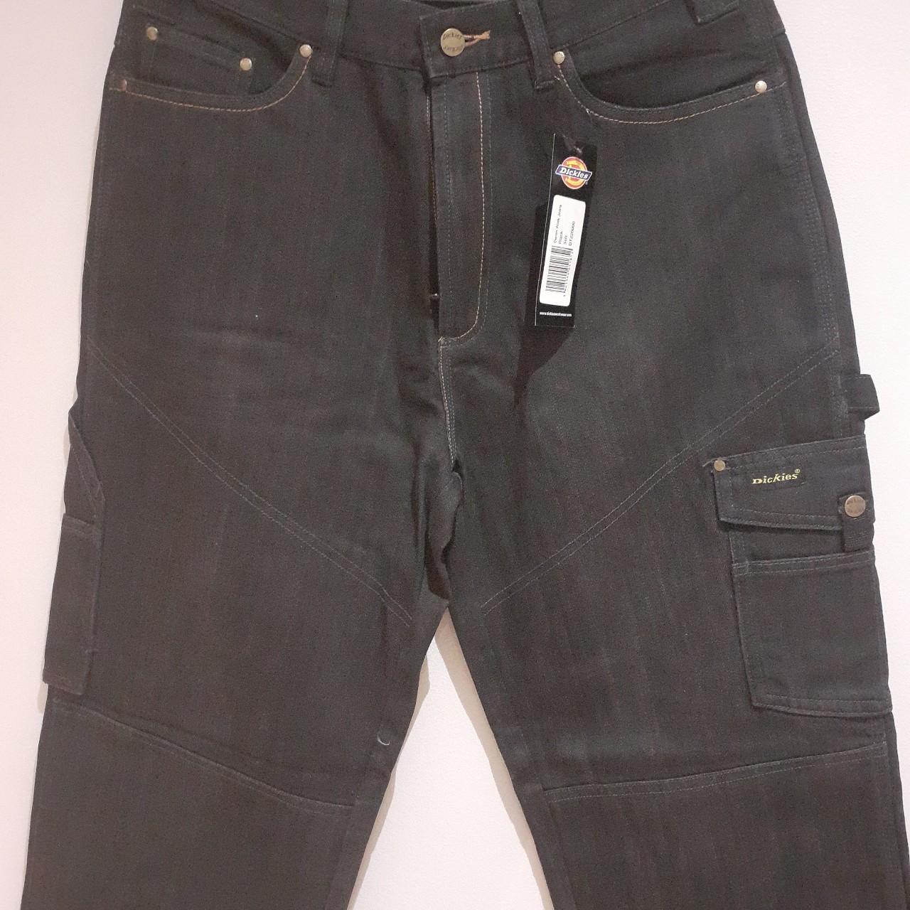 Classic dickies dt22 carpenter jeans in black 34