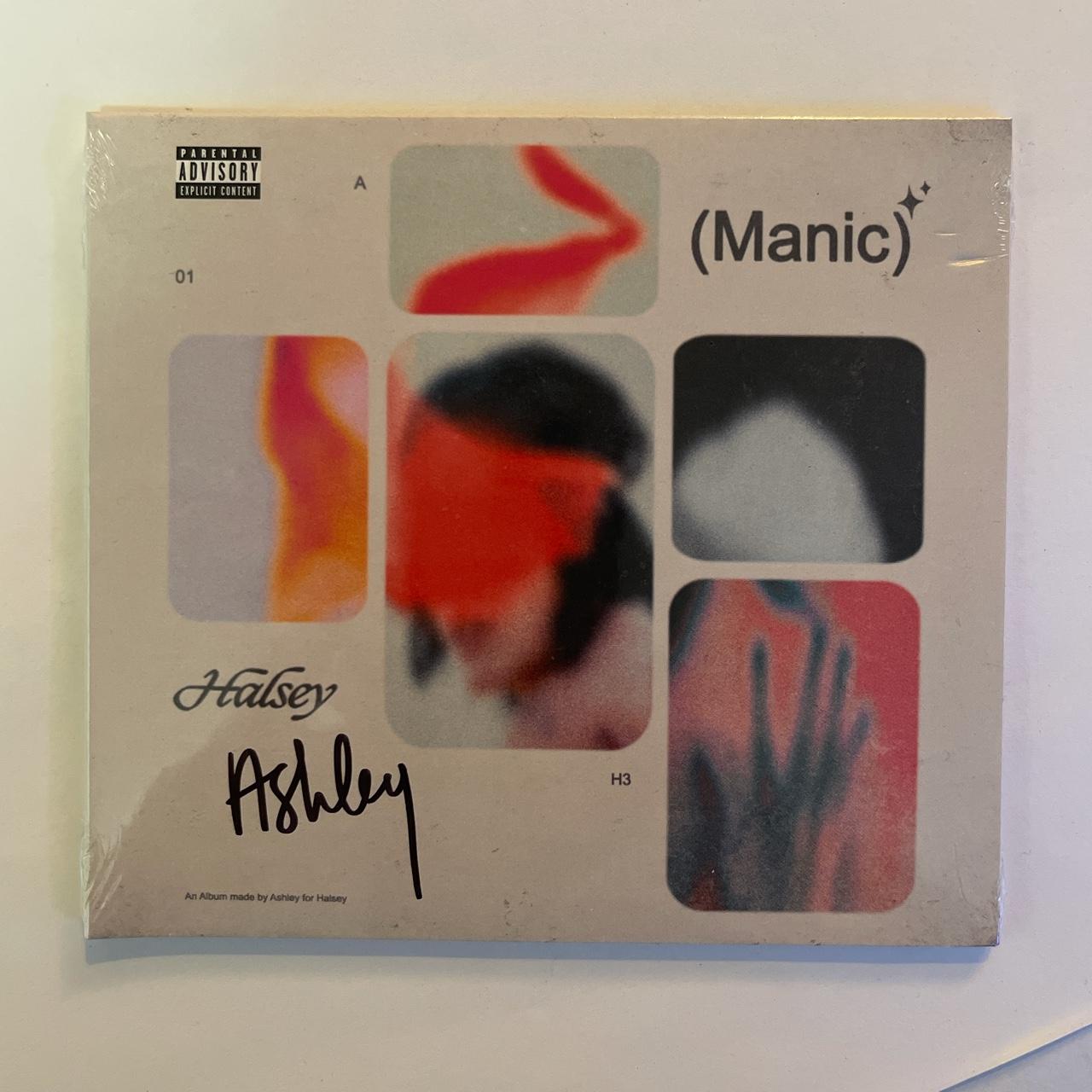Halsey Ashley ホールジー MANIC マニック 限定直筆サインCD Amazon.co.jp: Halsey Ashley ホールジー MANIC マニック 限定