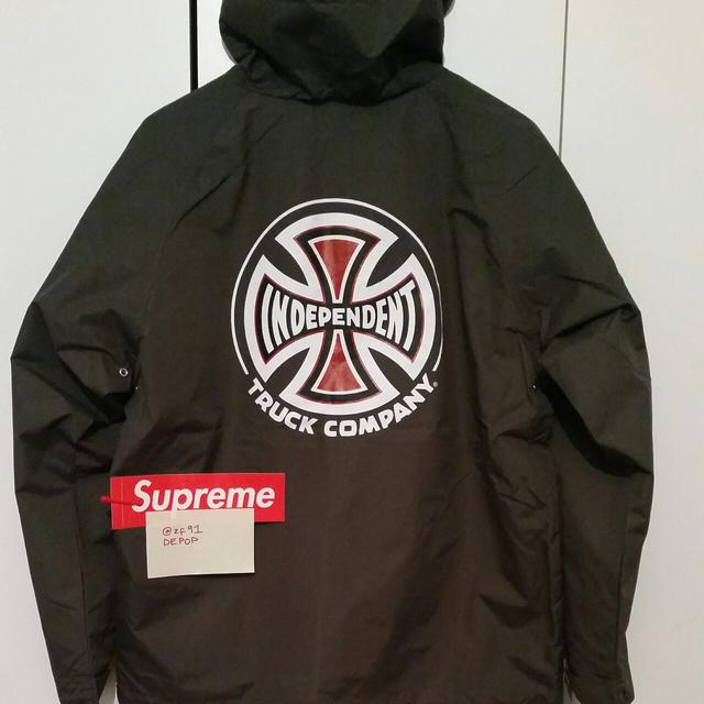 Supreme independent cheap anorak