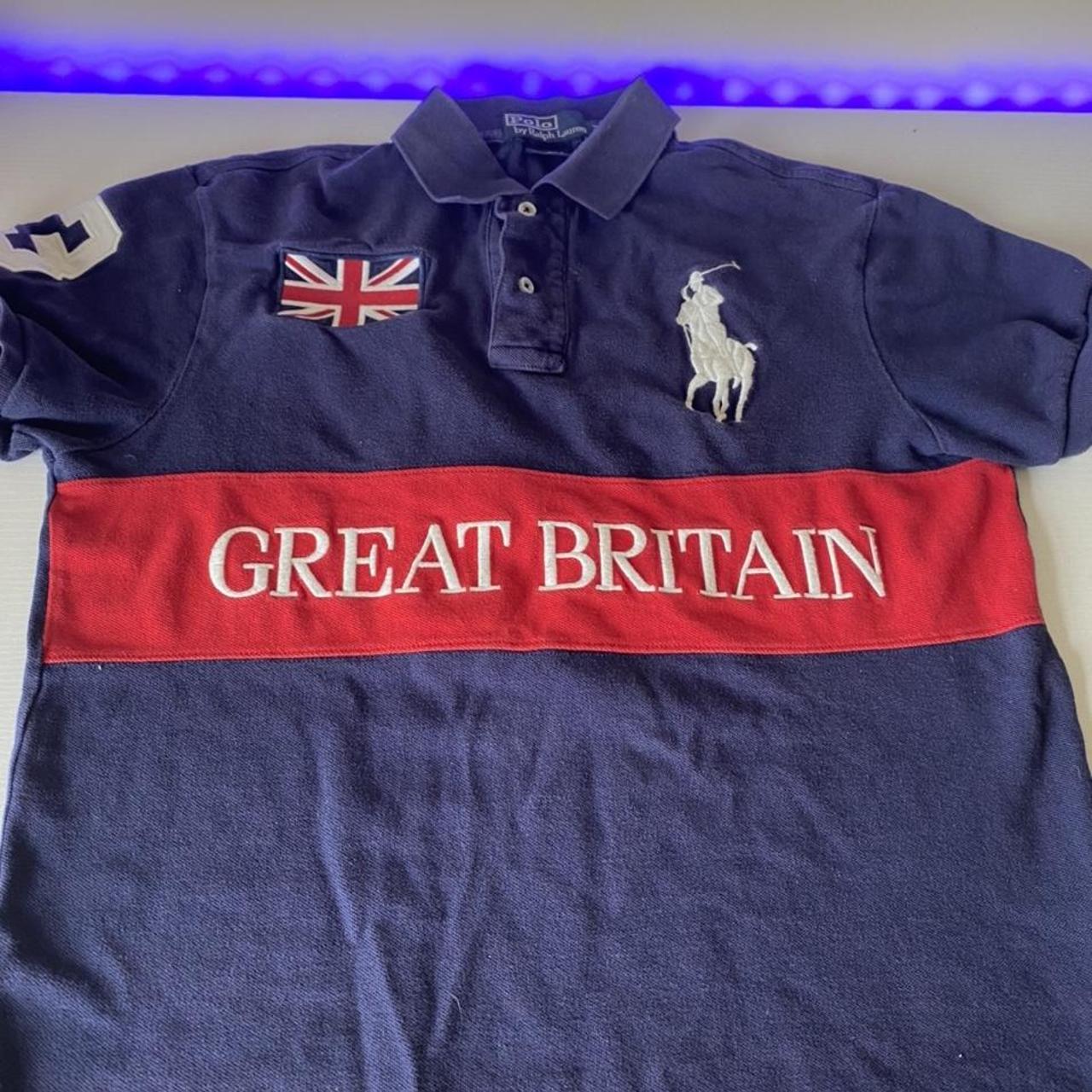 ralph lauren great britain polo shirt