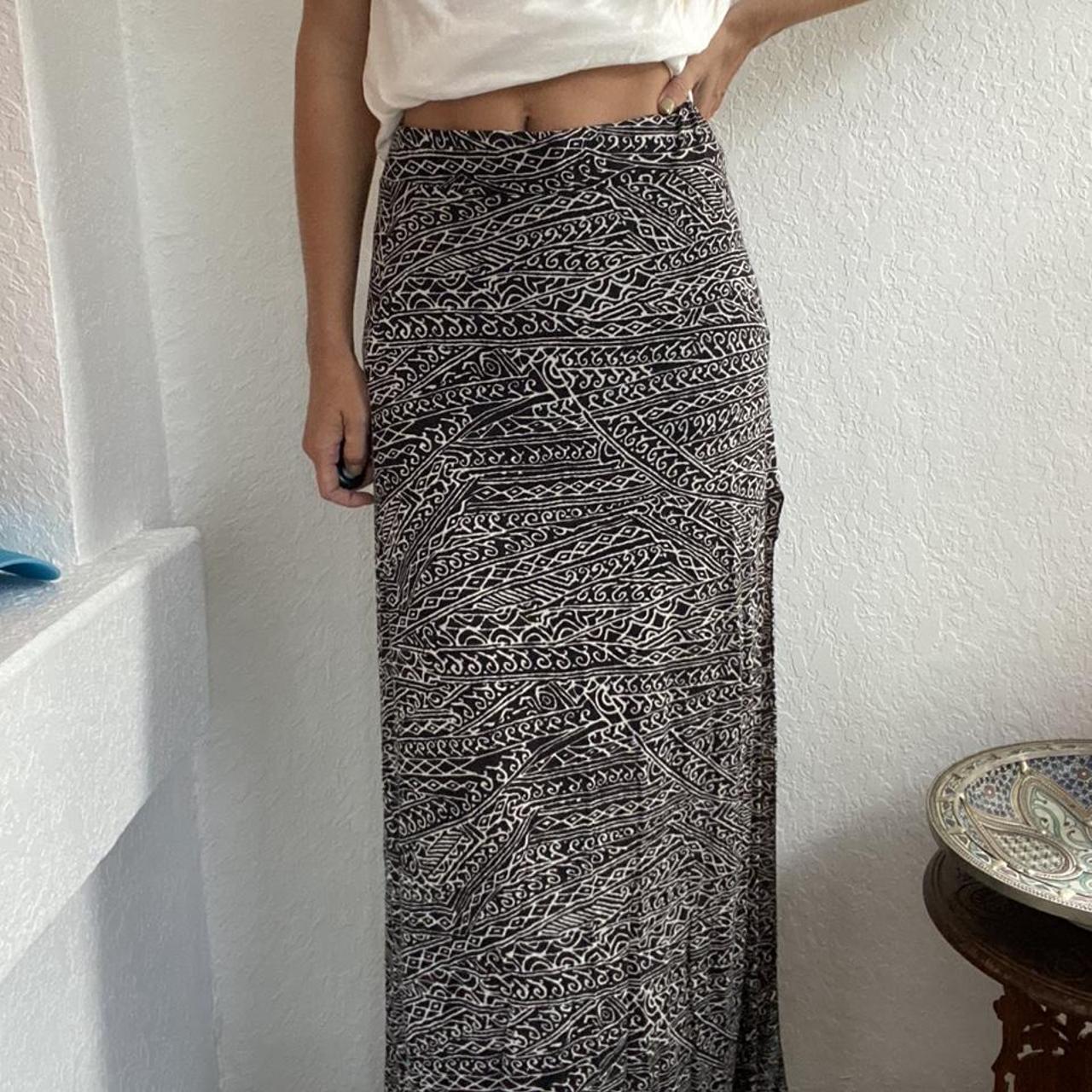 Brandy Melville long skirt. Super comfortable and in... Depop
