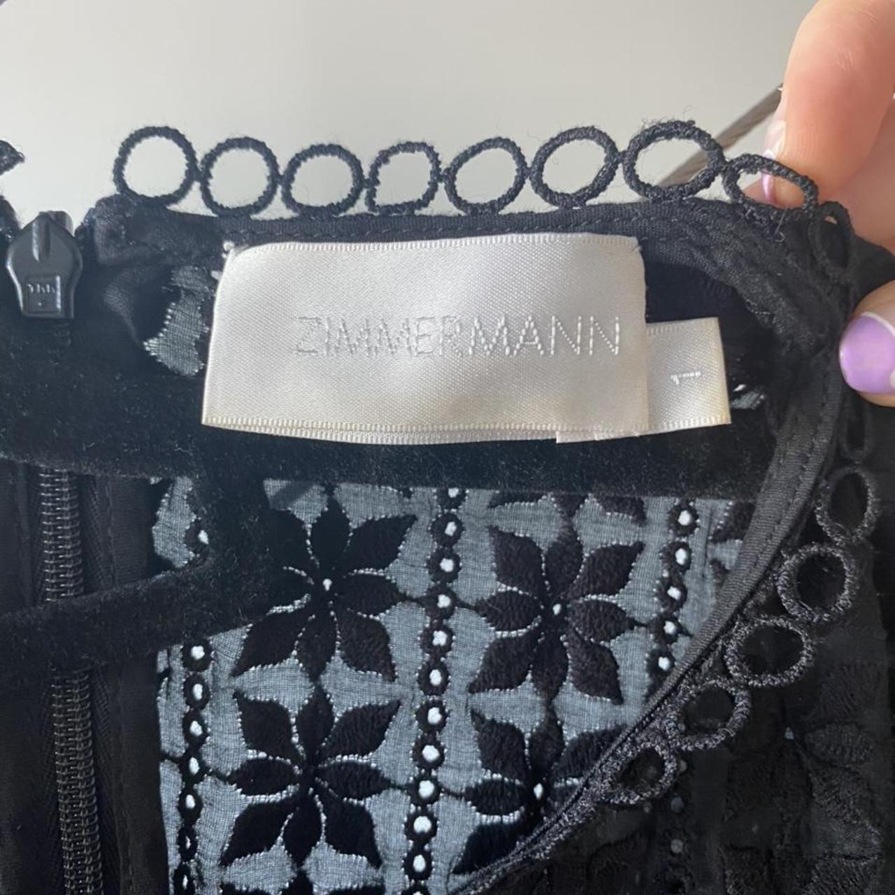 Zimmermann black Zephyr Broderie Picnic... Depop