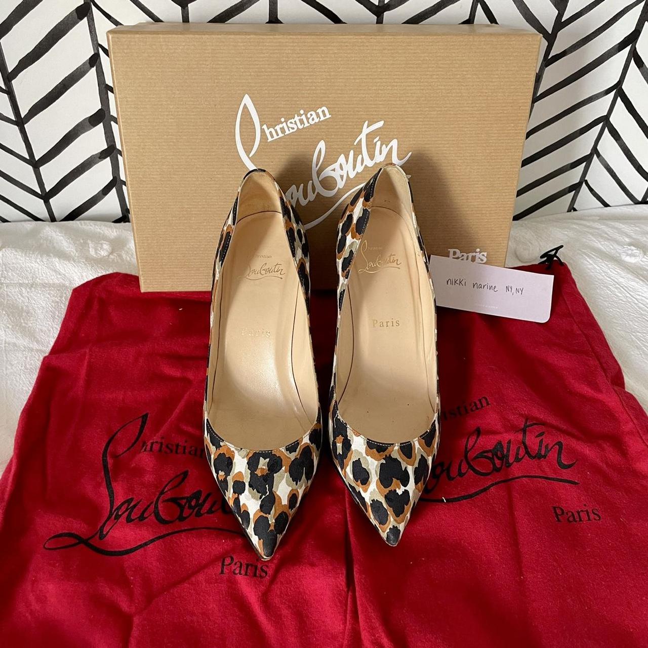 Christian Louboutin Piou Piou 85 size 37. Depop