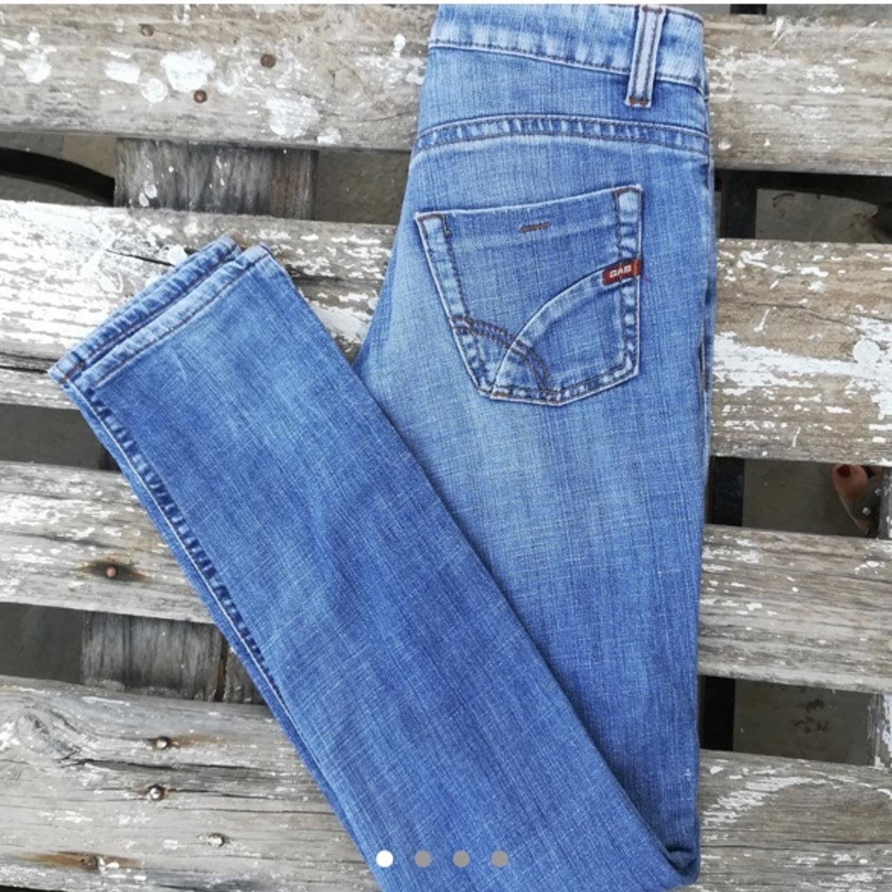 Jeans gas hot sale vita bassa