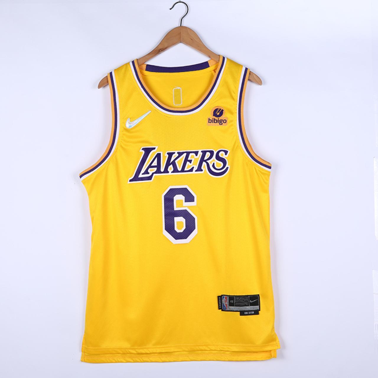 Men's NBA Lakers Jersey, Purple/Yellow & - Depop