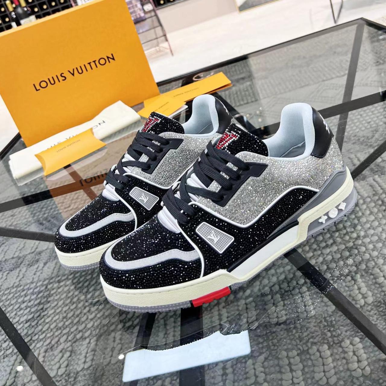 LV Strass Trainers
