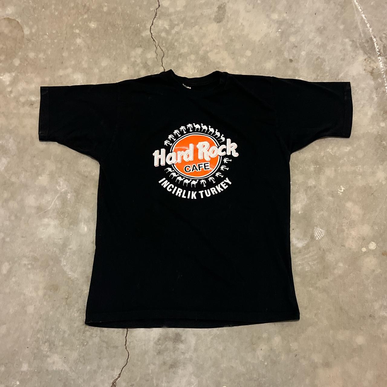 hard rock cafe black t shirt