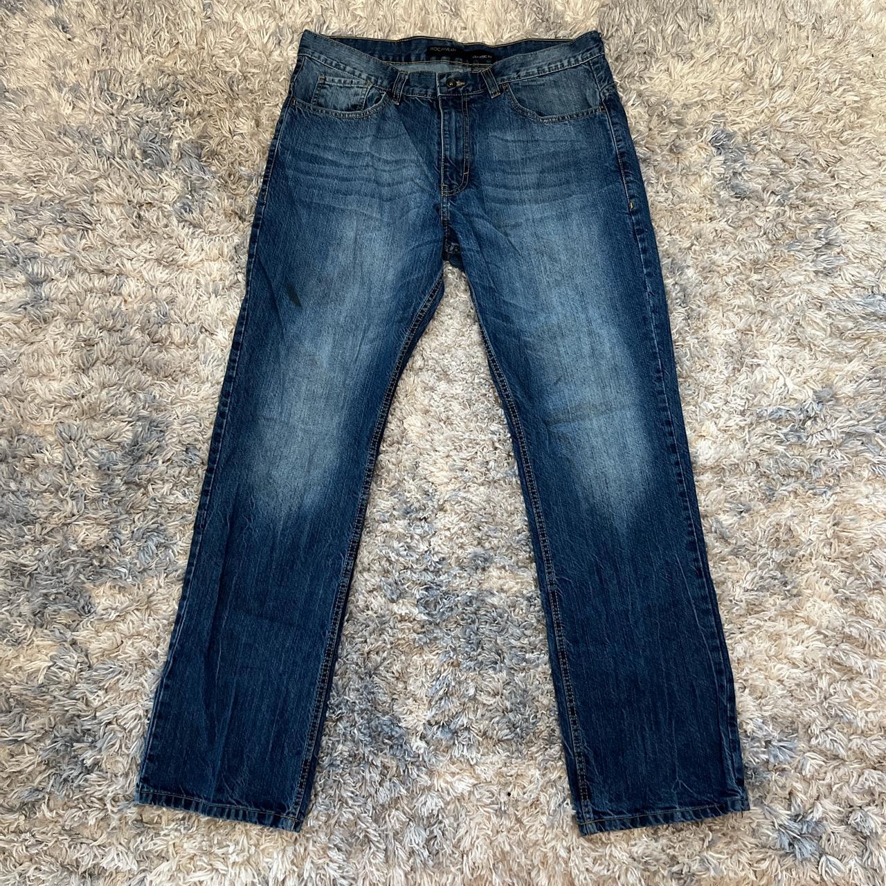 Rocawear Men's Navy Jeans | Depop